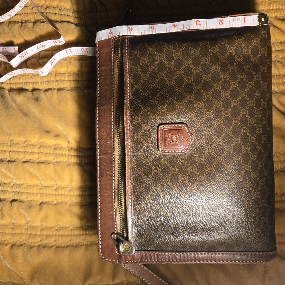 Celine Macadam Vintage Wristlet Clutch - Picture 10 of 14